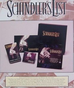 Schindlers List Numbered Box Set CD Book Laserdisc
