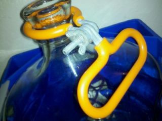 Kentwood Springs 5 Gallon Glass Water Bottle Jug Hard Plastic Carrying