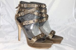 New Guess Sandals by Marciano Kenvil Bronze Size 8