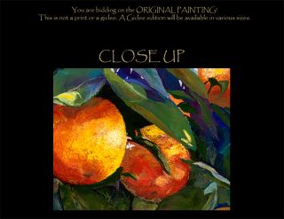 Original Oil Acrylic Painting Cindy McClure 38x48 Huge Pick Me