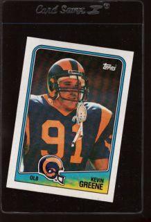 1988 Topps 300 Kevin Greene RC Mint 529142