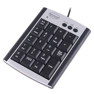 22 Keys USB Numeric Number Keypad Keyboard Calculator