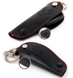 Honda Key Chain Leather Cover Case Accord CRV Civic Fit