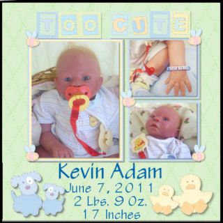 pooh Twin Boys Kevin Keith Reborn Dolls♥♥