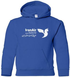 Iran Air Vintage Logo Iranian Airline Aviation Hoody