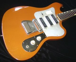 60s Teisco TG 64 Japan Electric Guitar Kent Norma Guyatone Jag