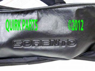 2009 2013 Kia Sorento Front End Nose Mask Black Genuine Brand New