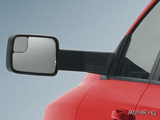 09 10 Dodge RAM 1500 Trailer Tow Mirrors