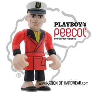 Kidrobot Hugh Hef Playboy Peecol HF01 Figure Eboy Statue Hefner
