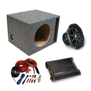 Kicker Car Audio 10 Single CVX10 Comp VX Ported Subwoofer Sub Box