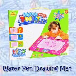 Children Child Aquadoodle Toy Water Drawing Pen & Mat With Box Gift