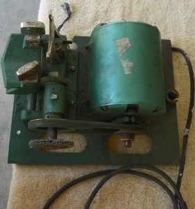 Vintage Keil Company Key Maker Cutter Duplicator Machine Heavy Duty