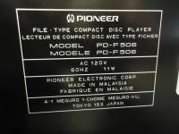Pioneer 25 CD Disc Changer PD F506 PDF506