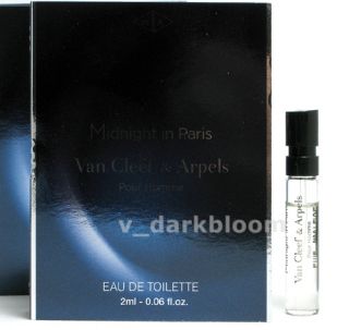 Van Cleef Arpels Midnight in Paris Pour Homme Sample Spray New