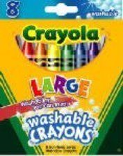 Crayola Growing Kids Large Crayons 8 Count