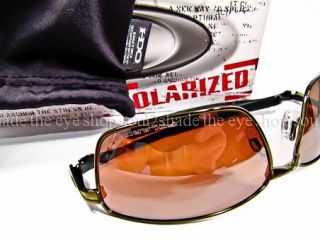 New Oakley Splinter Sunglasses Bronze Toast Polarized