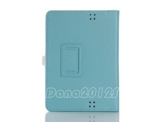 For  Kindle Fire HD 7 Lt Blue Leather Stand Case Cover