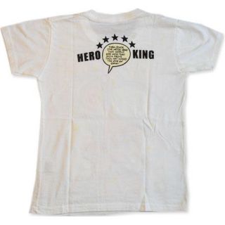 Boys Kids T Shirt Size s Cartoon Tattoo Hero The King School Clothes