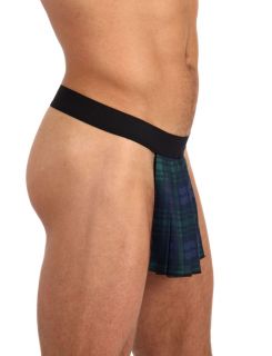 Mens Underwear Gregg Homme Tartan Kilt Thong