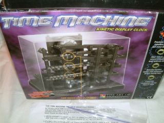 Nice Kinetic Clock Rolling Ball Box Time Machine Keeper Case Can You