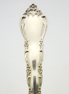 Kirk Son Sterling Silver Repousse Shell Spoon