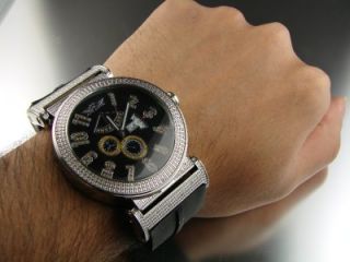King Master Joe Rodeo Big Face Genuine Diamond Watch