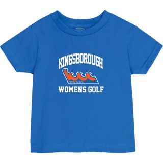 Kingsborough Community College Wave Royal Blue Toddler Kids Womens