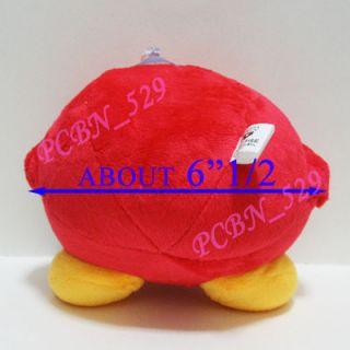 New Super Mario Brothers Plush Figure Red Kirby C