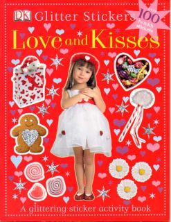 Love and Kisses Sticker Book Valentines Kids Book PB