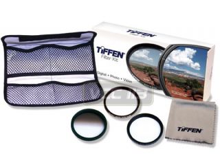 Tiffen Filter Kit 43mm UV C Pol Warming 3 Piece Photo Essentials 43mm