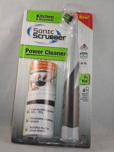New Kitchen Household Sonic Scrubber Power Cleaner