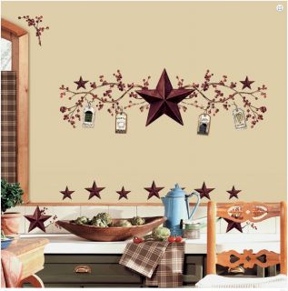 Stars & Berries Kitchen Wall Stickers Decal Tall Room Decor RoomMates