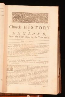 1737 42 3VOL The Church History from The Year 1500 to The Year 1688