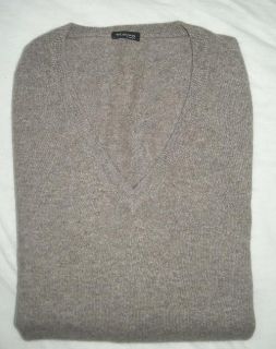 KITON Napoli Sweater Brown 100 Cashmere Size 40 R 50 Euro Size New