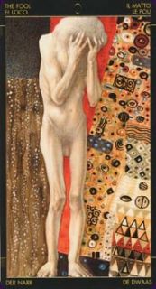 The Golden Tarot of Klimt is inspired by the artistic style of early