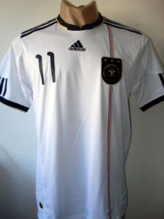 Original 2010 Germany Home Soccer Jersey Klose 11