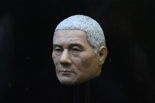 HP 0009 1 6 Headplay Takeshi Kitano Silver Head Sculpt w Neck Joint