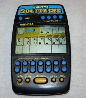 Radica Handheld Klondike Solitaire Electronic Game