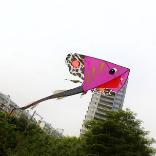Kites Modern Long Tailed Fish Kite Beach Outdoor Sports for Kids Child