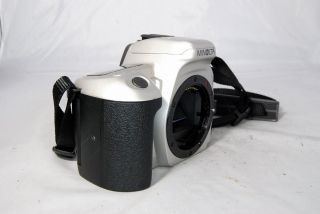 Konica Minolta Maxxum Qt SI 35mm SLR Film Camera Body Only Mint Qtsi