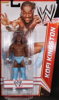 Kofi Kingston WWE Series 19 Mattel Toy Wrestling Action Figure