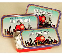 Big Apple Mints Souvenir Tin from New York City Online Gift Store