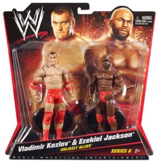 Vladimir Kozlov Ezekiel Jackson Mattel WWE Figures