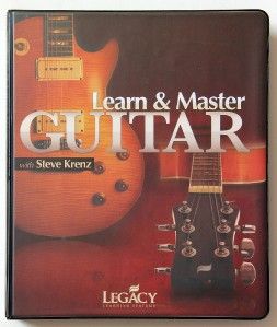 LEARN & MASTER GUITAR with Steve Krenz DVD/CD Legacy Learning Systems