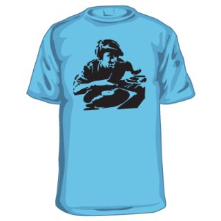 Grand Master Flash T Shirt Hip Hop Cool Record Size L
