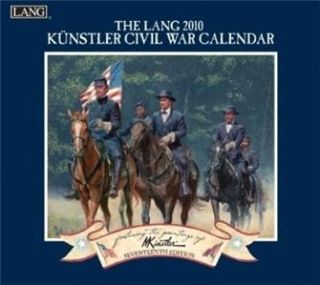 Kunstler Civil War Calendar 2010 Lang 17th Edition New