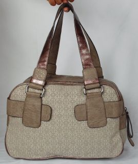 New Guess Kym Womens Stone Box Satchel Shoulder Bag Handbag