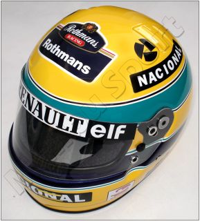 Ayrton Senna 1994 Renault Replica Helmet Full Scale 1 1