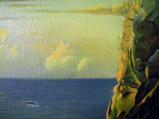 Vladimir Kush Seaglass Original Canvas Painting