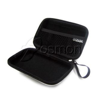 Kroo Black Eva Protective Travel Carrying Case Pouch for Nintendo DS